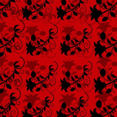 Çince burç işaretli kusursuz desen