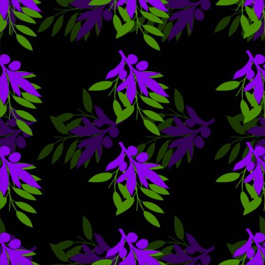 Kusursuz desen, renkli çiçekli grafik arkaplan