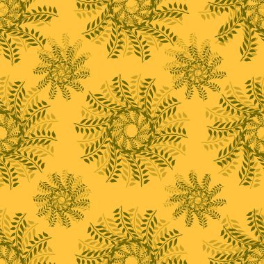 seamless pattern with flowers, floral ornament