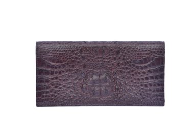 Cüzdan kapatma görünümü beyaz üzerine izole