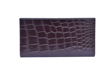 Cüzdan kapatma görünümü beyaz üzerine izole