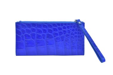 Cüzdan kapatma görünümü beyaz üzerine izole