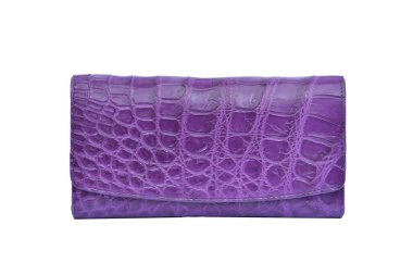 Cüzdan kapatma görünümü beyaz üzerine izole