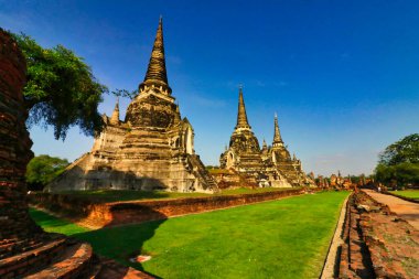 Wat Phra Si Santhe Kompleksi - Ayutthaya, Tayland 'da Pagodas, Prangs ve Viharas