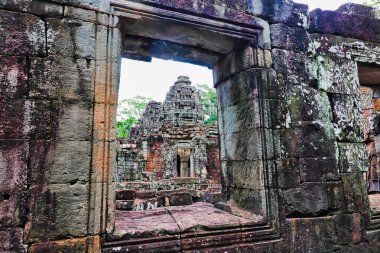Banteay Kdei - 13. yüzyıl manastır Budist tapınağı Jayavarman VII tarafından Siem Reap, Kamboçya, Asya 'da inşa edildi.