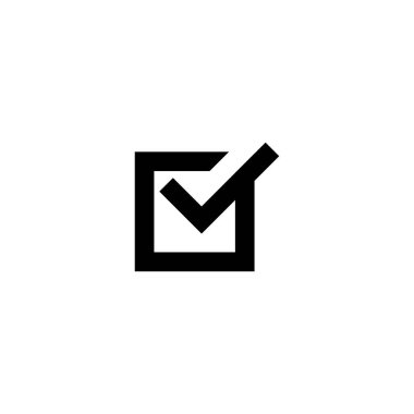 Siyah çizgi işaretleme simgesi izole edilmiş beyaz arkaplan