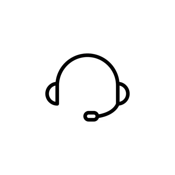 Taslak destek simgesi. Çağrı merkezi işareti. Teknik sembolle temas kur. vektör illüstrasyonu