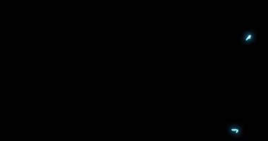 Soyut parlak şimşekler, çizgi film enerji elementleri, elektrik kıvılcımları, Güzel Elektrik Yayı, VFX. Mavi Gerçekçi Yıldırımların Videoları