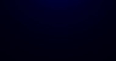 Bir dakika, 60 saniye için geri sayım. Ultraviyole ışıkta parlayan neon sayılar. 60 'tan geriye sayım 1, 3 boyutlu animasyon