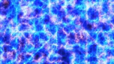 Dalga enerjili soyut mavi ve kırmızı arkaplan. Okyanusun derinliğine kadar soyut su