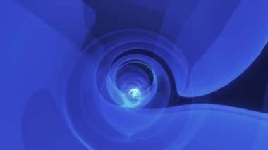 Dijital fütüristik tünel veya zaman ve uzayda yolculuk. Parlak tünel, warp hızı, solucan deliği. Kusursuz döngü 4K videosu. Ekran Koruyucu video canlandırması.