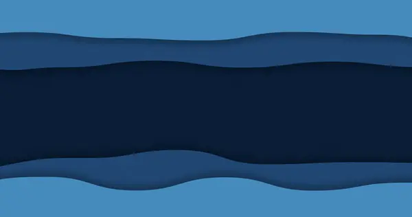 Soyut mavi dalgalı arka plan. Sunum, olay, parti arkaplan metni şablonu. Geometrik dalga