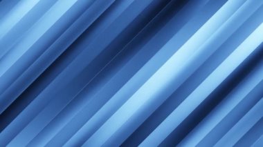 Çizgilerin düzgün köşegen çizgilerine sahip soyut mavi arkaplan. Sunumlar için arka plan. Canlandırma döngüsü
