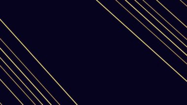 Şatafatlı arka plan, köşegen, zarif altın çizgiler. Sunumlar için soyut modern minimalist arkaplan. Kusursuz döngü