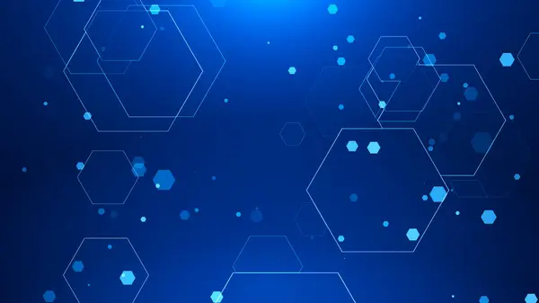 Altıgen şekilli soyut dijital kurumsal arkaplan. teknoloji ya da tıbbi arka grup
