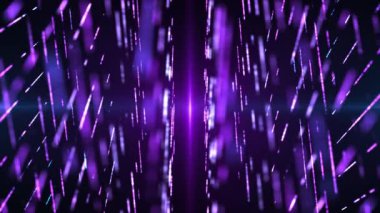 Fütürist siber dünyanın soyut sahnesi, bilim kurgu şebekesi, parlayan teknoloji yüzeyi, neon gece sahnesi, dijital bilim arka planı 4K animasyon, kusursuz döngü, sanal gerçeklik konsepti.