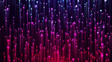 Parlak neon ışınları ve parlayan çizgilerle soyut renkli bir arkaplan. renkli neon çizgiler ya da açık renkli çizgiler.