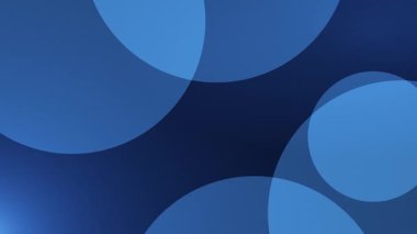 Soyut mavi, geometrik ışık ve dairelerle soyut bir arka plan. İş sunumu için şık lüks şirket geçmişi. Asgari döngü tasarımı