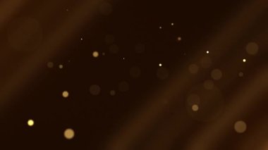 Parçacıklardan oluşan soyut zarif arkaplan güzel bokeh oluşturur. Doğum günü geçmişi. Işık sızıntısı efektli canlandırılmış döngü çerçeveler.