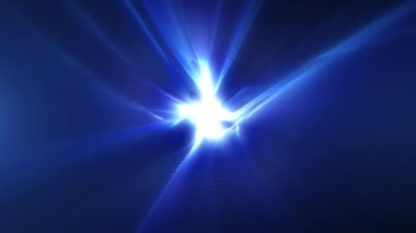 Dijital fütüristik tünel ya da zaman ve uzayda yüksek hızda seyahat etmek, parlak neon hatlarını hareket ettirmek. Yüksek teknoloji ışık koridoru, warp hızı, solucan deliği dikişsiz döngü.