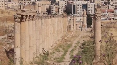 Ürdün 'ün harabe şehri Jerash