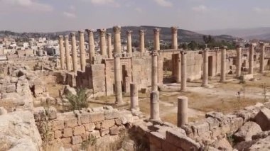 Ürdün 'ün harabe şehri Jerash