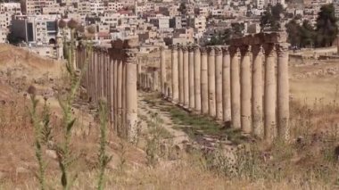 Ürdün 'ün harabe şehri Jerash