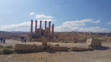 Artemis Tapınağı, Ürdün 'ün antik şehri Jerash.