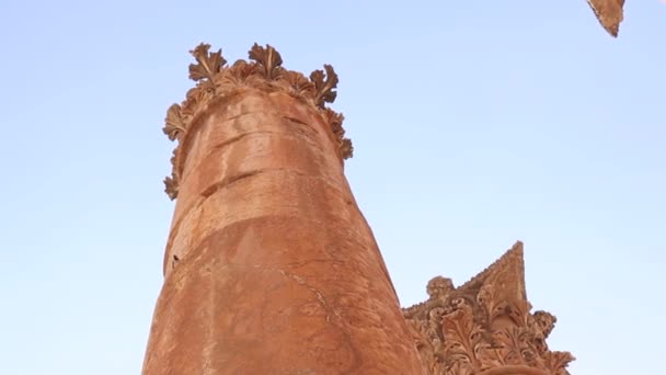 阿耳特弥斯神庙 约旦杰拉什古城 — 图库视频影像