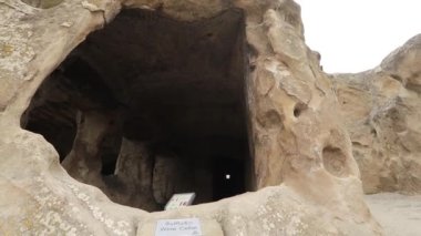 Gürcistan 'da eski bir rock kasabası, Uplistsikhe.