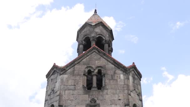 Haghpat修道院是亚美尼亚最大 印象最深刻的修道院之一 — 图库视频影像