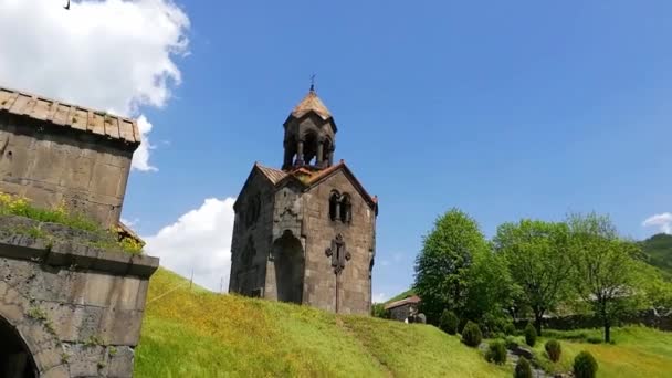 Monasterio Haghpat Uno Los Monasterios Más Grandes Impresionantes Armenia — Vídeo de stock