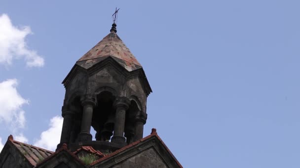 Хагпатський Монастир Один Найбільших Найвеличніших Монастирів Вірменії — стокове відео