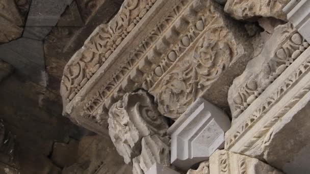 Ermenistan Daki Garni Greko Roma Tapınağı — Stok video