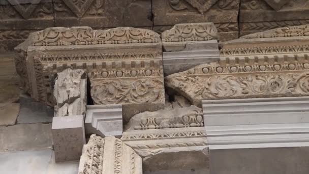 Templo Greco Romano Garni Armênia — Vídeo de Stock