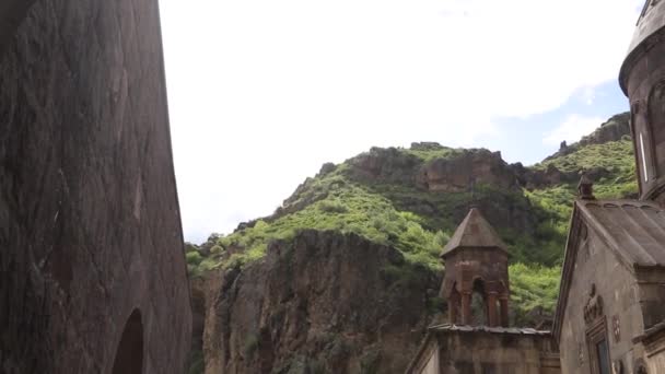 Das Kloster Von Geghard Armenien — Stockvideo