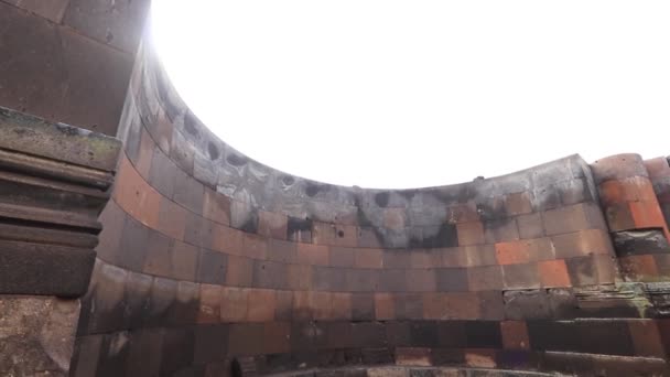 Les Ruines Cathédrale Zvartnots Arménie — Video