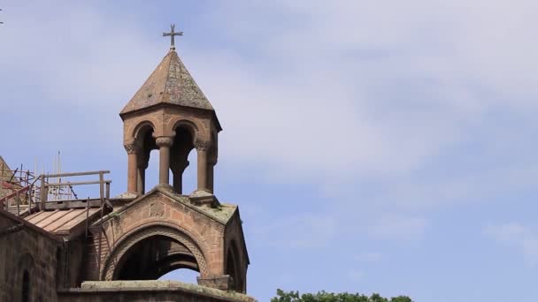 Etchmiadzin Catedral Igreja Mãe Igreja Apostólica Armênia — Vídeo de Stock
