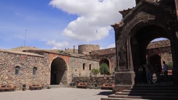 Εκκλησία Της Παναγίας Στο Khor Virap Αρμενία — Αρχείο Βίντεο