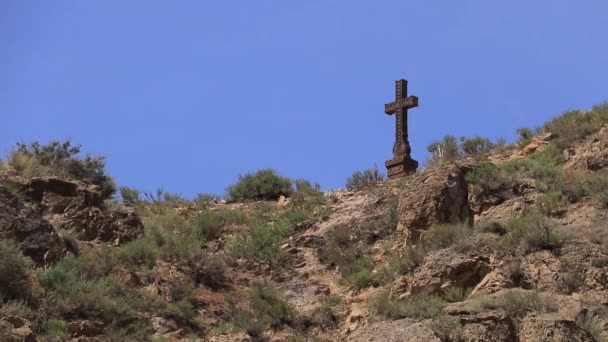 Kostel Matky Boží Khor Virap Arménie — Stock video