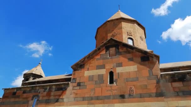 Церква Святої Матері Божої Хор Вірапі Вірменія — стокове відео