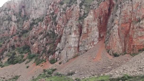 Montagne Nella Valle Amaghu Armania — Video Stock