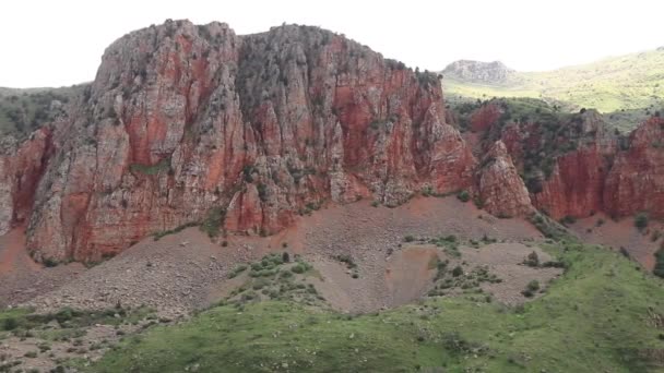 Amaghu Vadisindeki Dağlar Armania — Stok video