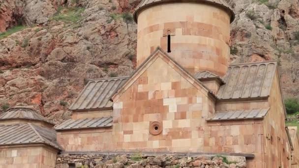 Kostel Noravank Arménii — Stock video