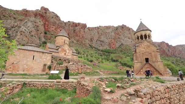 Kostel Noravank Arménii — Stock video