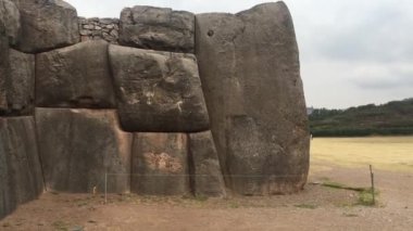 Cusco, Peru 'daki Sacsayhuaman arkeolojik bölgesi..