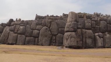 Cusco, Peru 'daki Sacsayhuaman arkeolojik bölgesi..