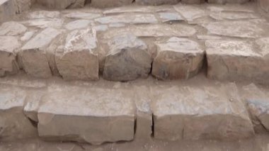 Lima, Peru 'daki Pachacamac Arkeolojik Kompleksi.