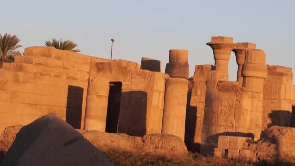 Großer Festtempel Von Thutmosis Iii Karnak Tempel Ägypten — Stockvideo