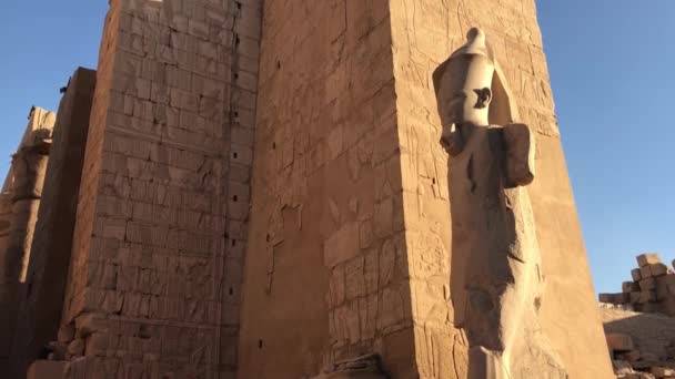 Μεγάλη Αίθουσα Υποστύλων Ναός Καρνάκ Αίγυπτος — Αρχείο Βίντεο